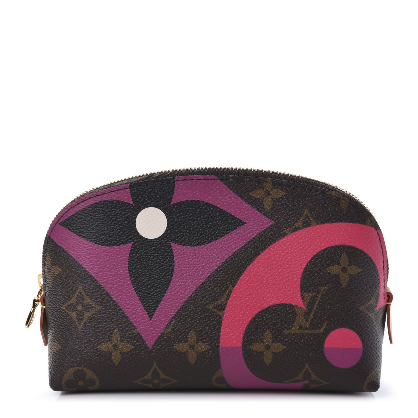 Monogram Game On Cosmetic Pouch