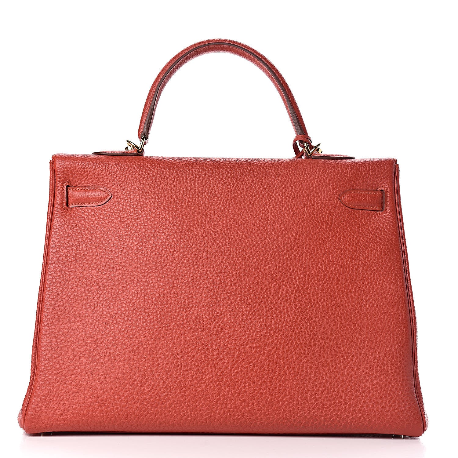 Hermes Togo Kelly Retourne 35 Vermillion 30 of 41