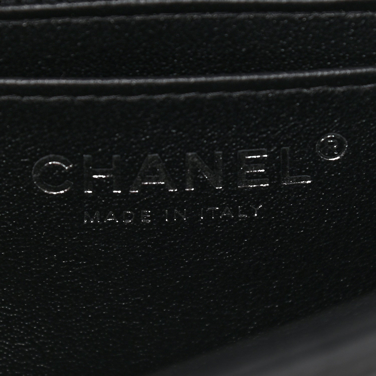 Chanel Lambskin Quilted Mini Rectangular Flap Black 6 of 9