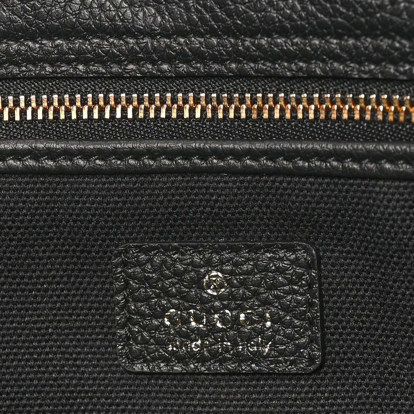 Grained Calfskin Medium Jackie Top Handle Bag Black