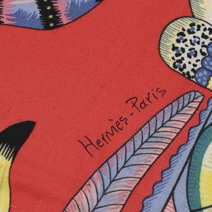 Hermes Cashmere Silk Savana Dance Shawl 140 3 of 8
