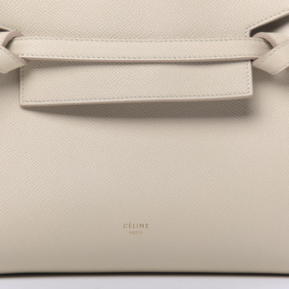 Celine Grained Calfskin Micro Belt Bag Linen 11 of 12