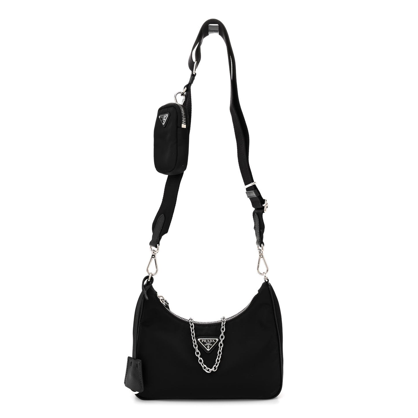 Nylon Re-Edition 2005 Shoulder Bag Black