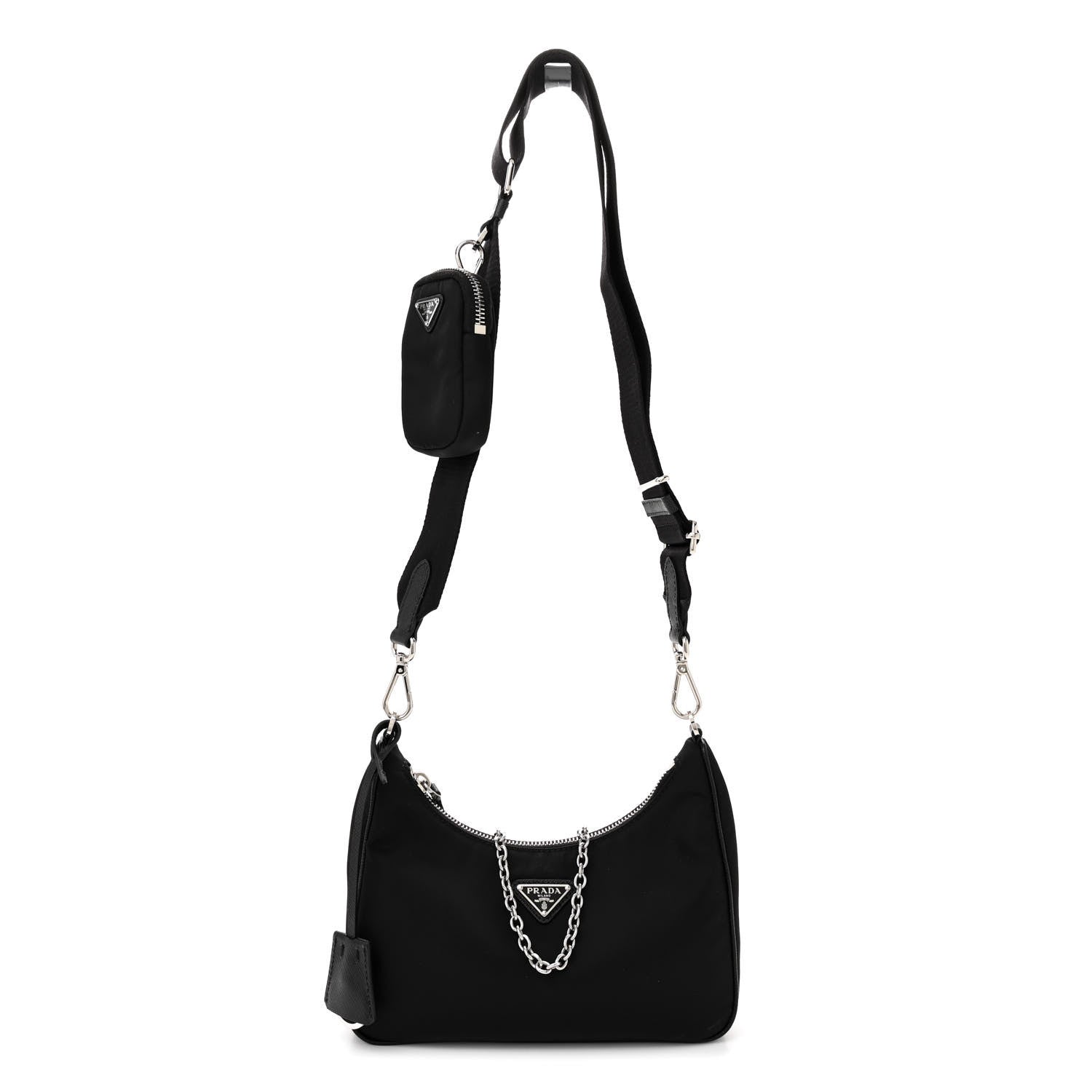 Prada Nylon Re-Edition 2005 Shoulder Bag Black 1 of 11