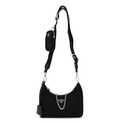 Prada Nylon Re-Edition 2005 Shoulder Bag Black 1 of 11