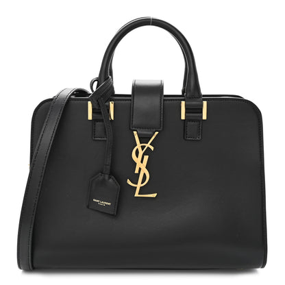 Saint Laurent Calfskin Monogram Baby Cabas Black 1 of 10