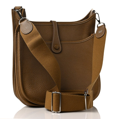 Hermes Taurillon Clemence Evelyne III PM Kraft 2 of 8