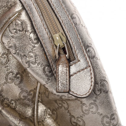 Gucci Metallic Guccissima Boston Gold 6 of 9