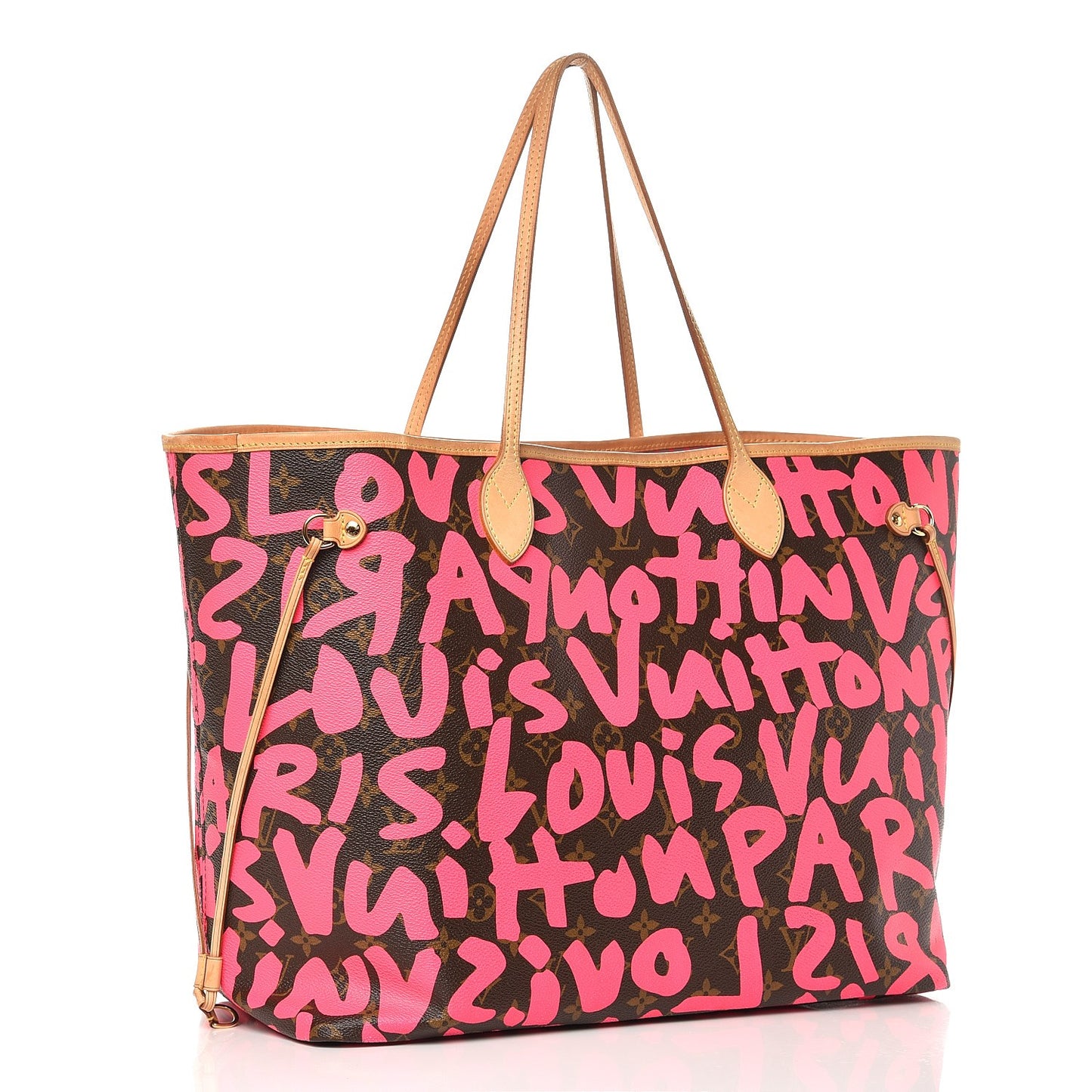 Monogram Graffiti Neverfull GM Fuchsia