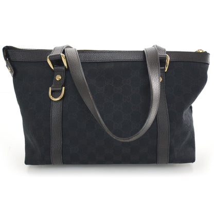 Gucci Monogram Abbey Medium Tote Black 3 of 8
