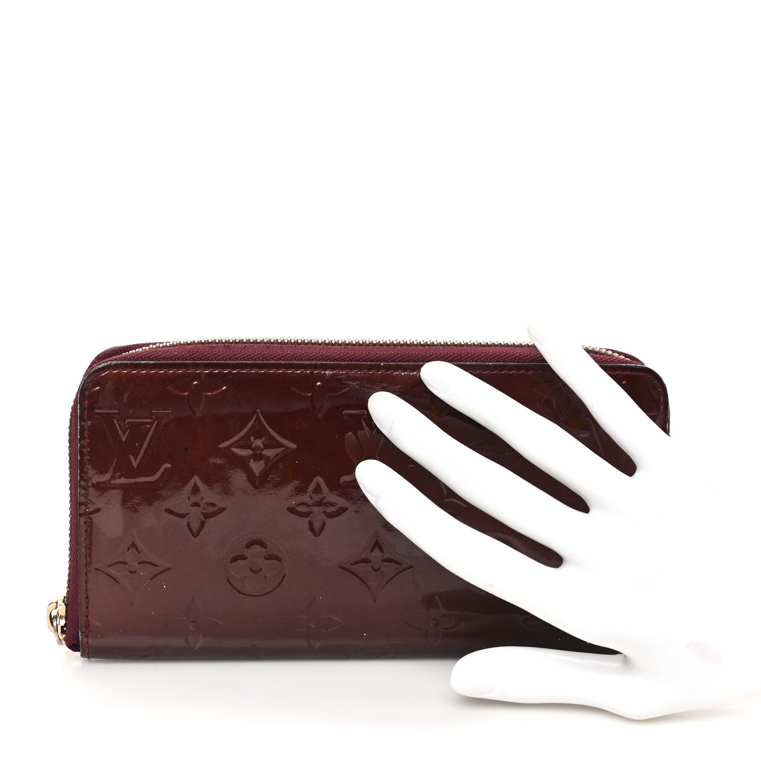 Louis Vuitton Vernis Zippy Wallet Rouge Fauviste 1821384