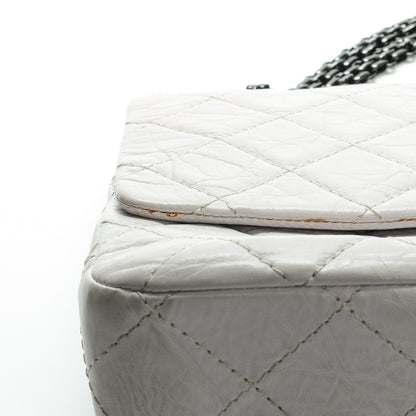 Chanel Aged Calfskin 2.55 Reissue 227 Flap White 8 of 9