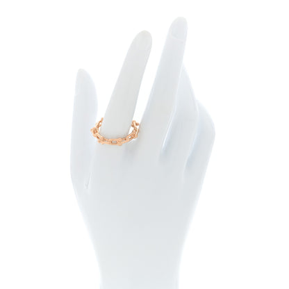 Tiffany 18K Rose Gold Hardwear Micro Link Ring 59 8.75 2 of 5