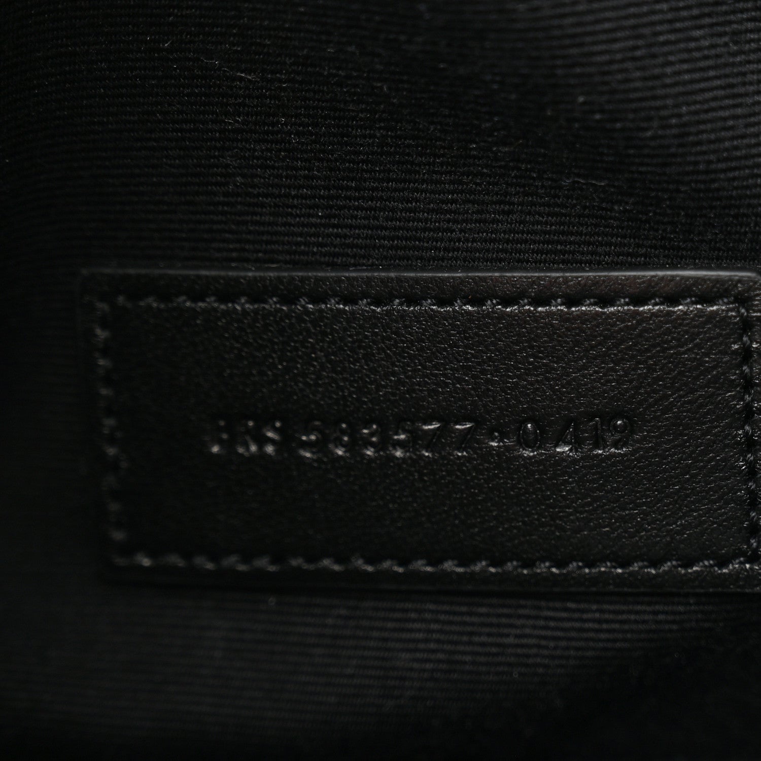 Saint Laurent Crinkled Calfskin Matelasse Niki Bill Pouch Red 7 of 9