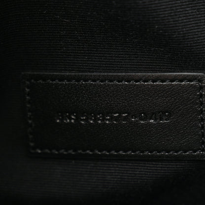 Saint Laurent Crinkled Calfskin Matelasse Niki Bill Pouch Red 7 of 9