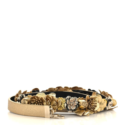 Chanel Metallic Lambskin CC Belt 85 34 Gold 2 of 5