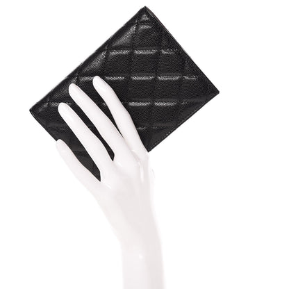 Chanel Caviar Quilted Passport Holder Black 2 of 8