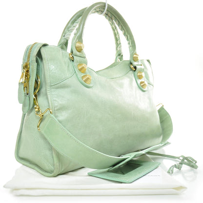 Balenciaga Chevre Giant 21 Gold Hardware CIty Pistachio 2 of 10