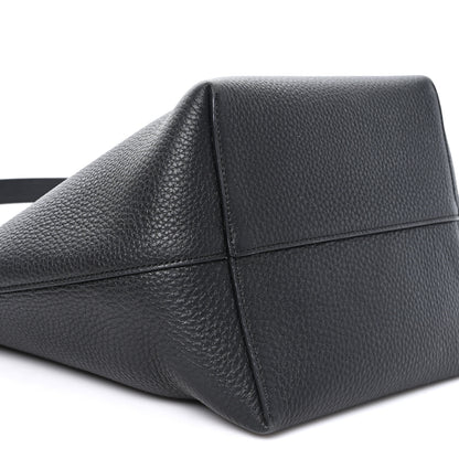 The Row Grained Calfskin Medium N/S Park Tote Black 8 of 9