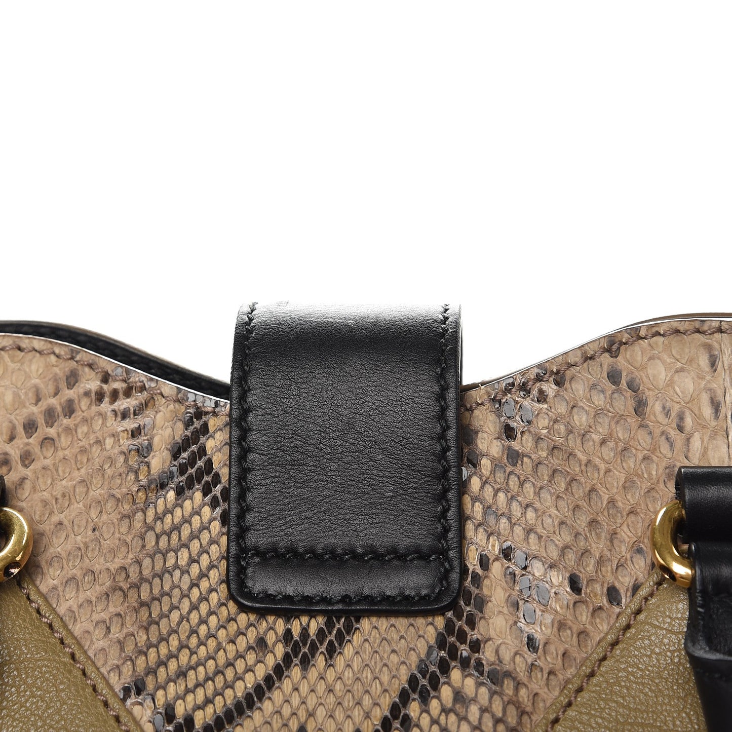 Calfskin Python Medium Cabas Chyc Brown