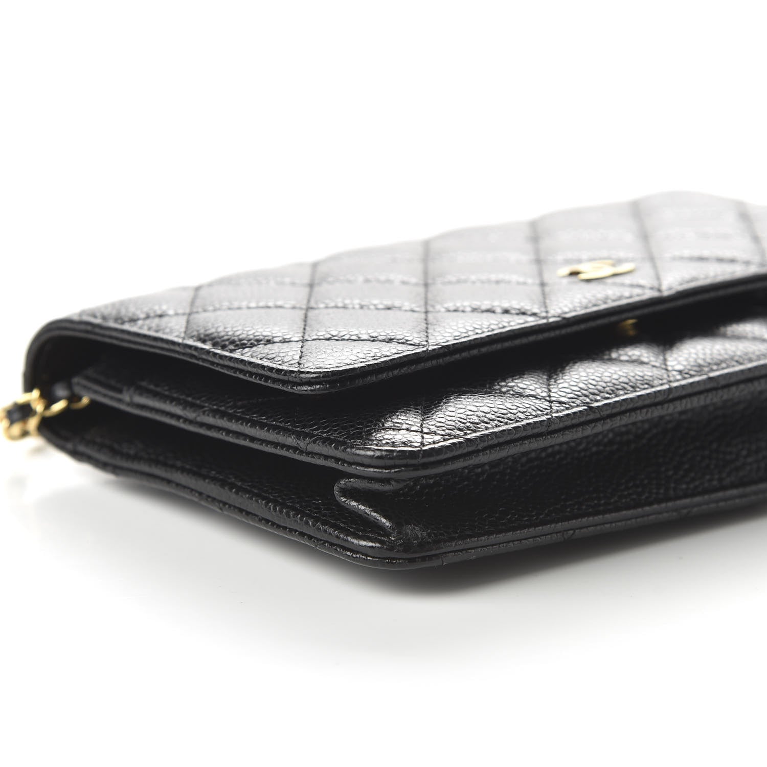 Chanel Caviar Quilted Wallet On Chain WOC Black 6 of 11