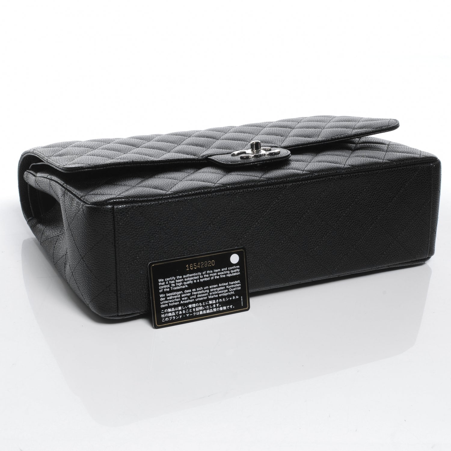 Chanel Caviar Quilted Maxi Double Flap Black 4 of 7