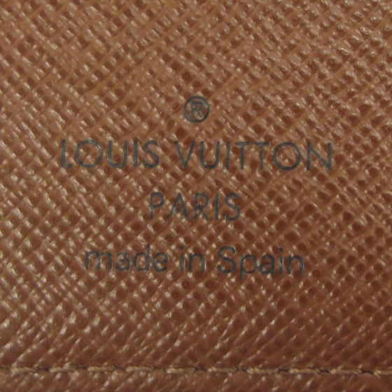 Monogram Pocket Agenda Cover