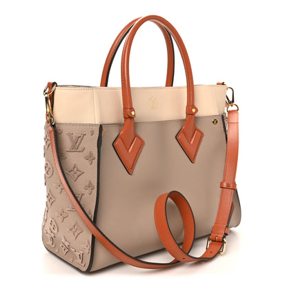 Louis Vuitton Calfskin Monogram Tufting On My Side Galet 3 of 9