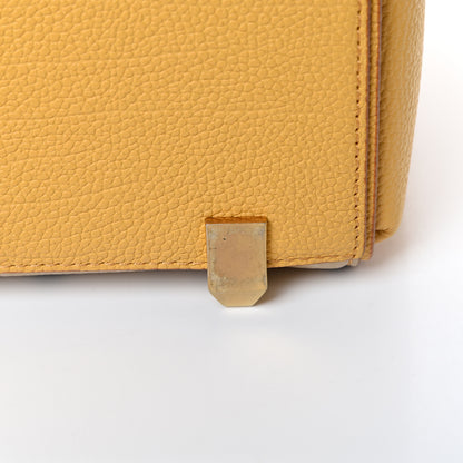 MCM Visetos Medium Corina Shoulder Bag Beige Yellow 10 of 13