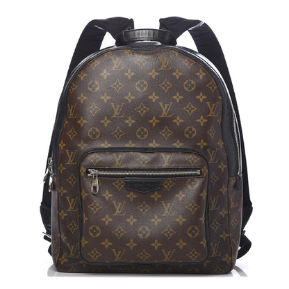 Louis Vuitton Monogram Macassar Josh Backpack 1 of 10