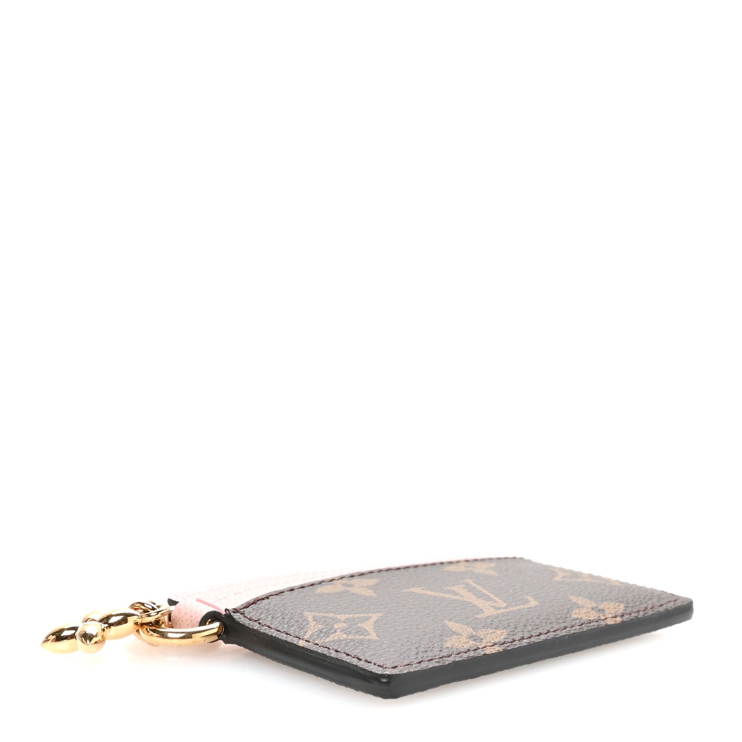 Louis Vuitton Monogram LV Charms Card Holder Rose Ballerine 4 of 7