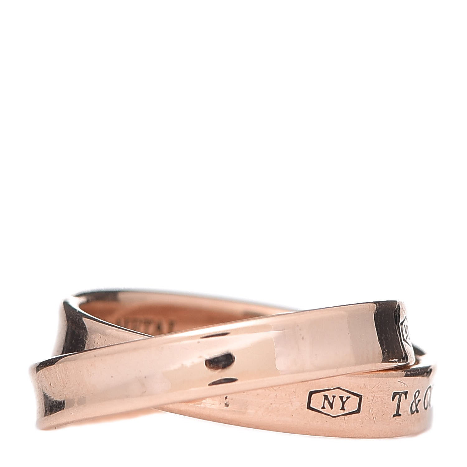 Tiffany Rubedo 1837 Interlocking Circles Ring 51 5.75 3 of 5