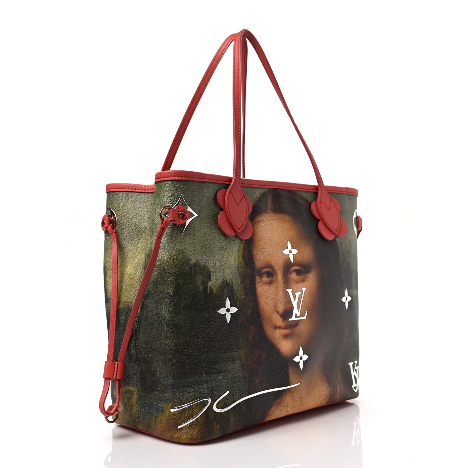 Louis Vuitton Masters Da Vinci Neverfull MM 3 of 9