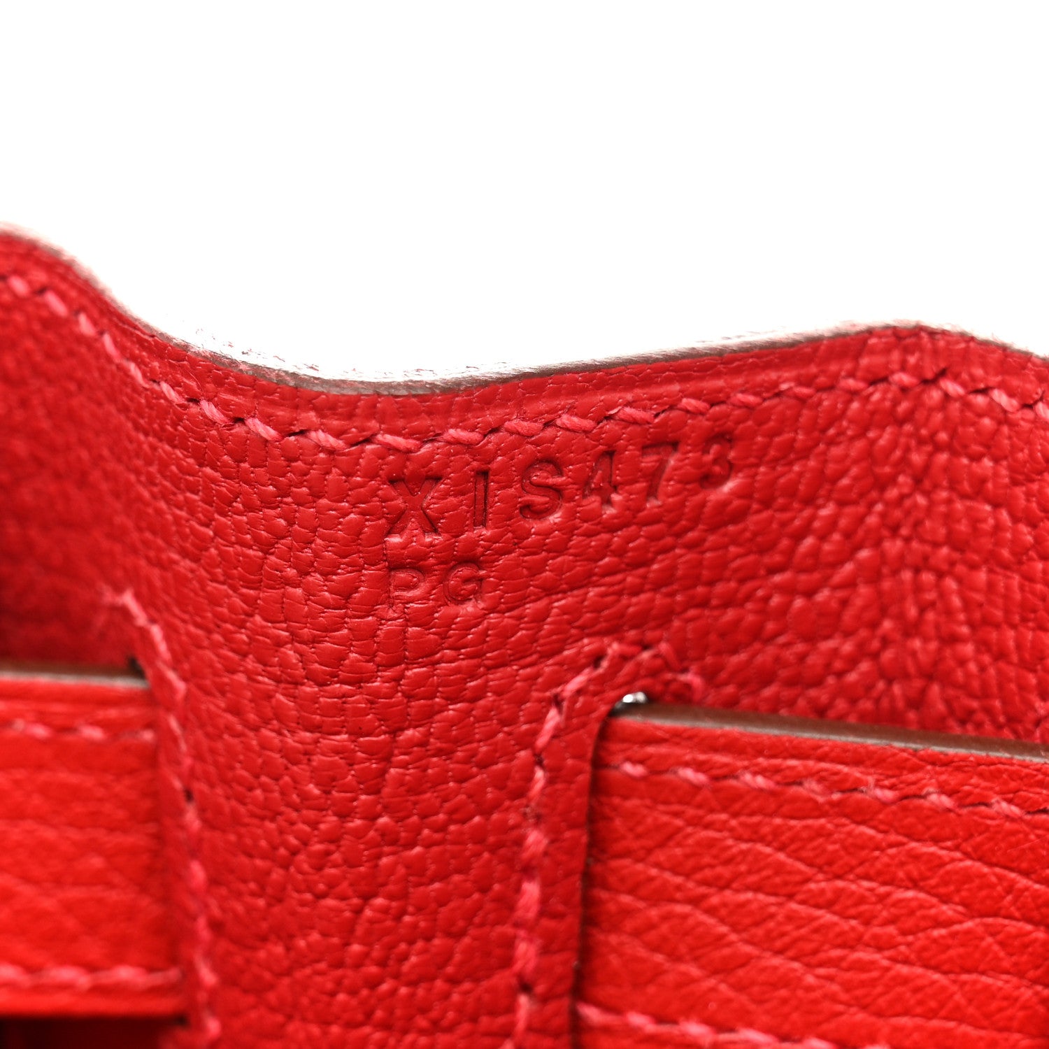 Hermes Togo Kelly Retourne 28 Rouge Casaque 6 of 12