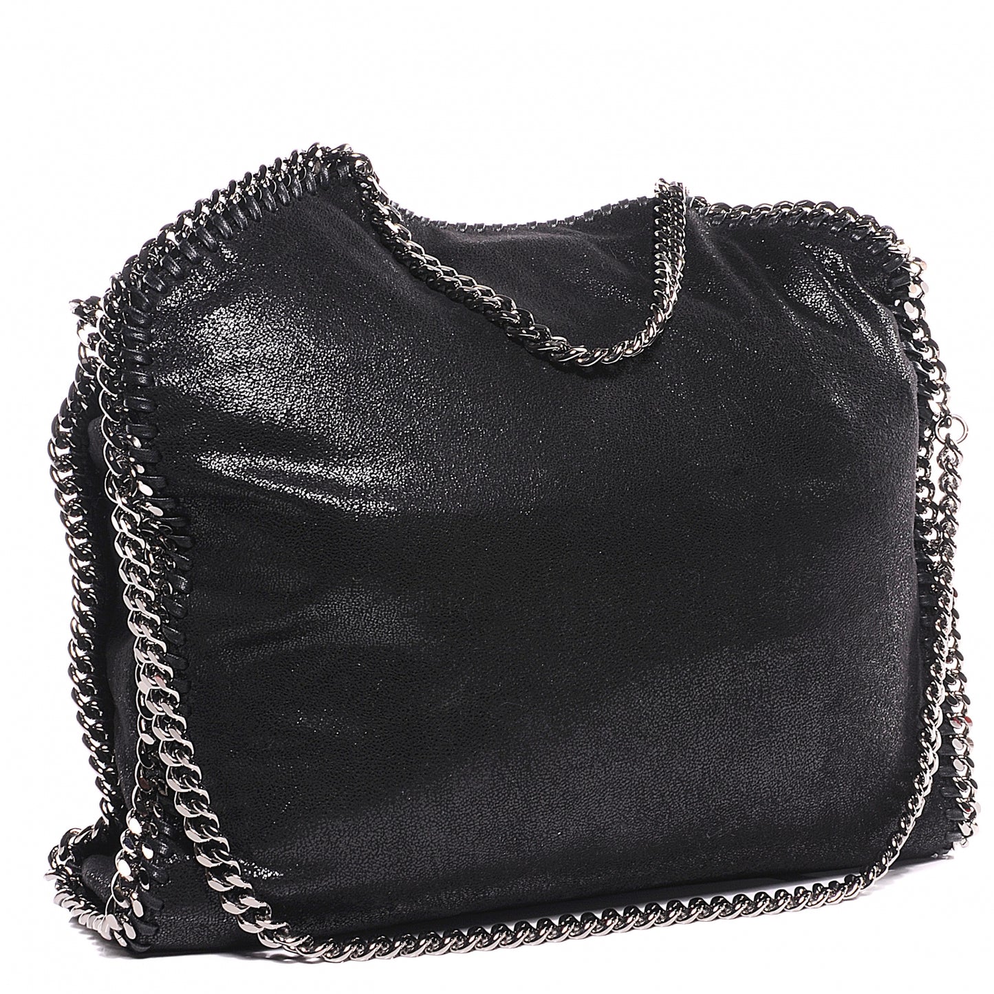 Faux Leather Falabella Black