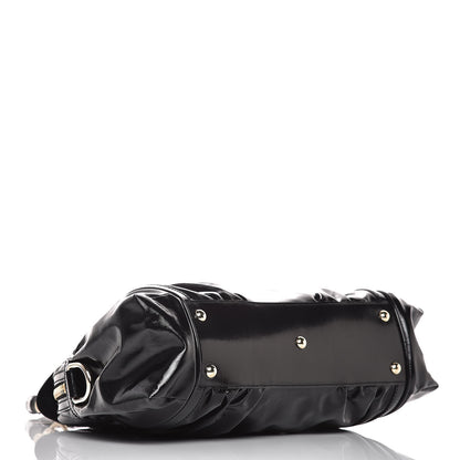 Gucci Dialux Pop Bamboo Top Handle Tote Black 4 of 12