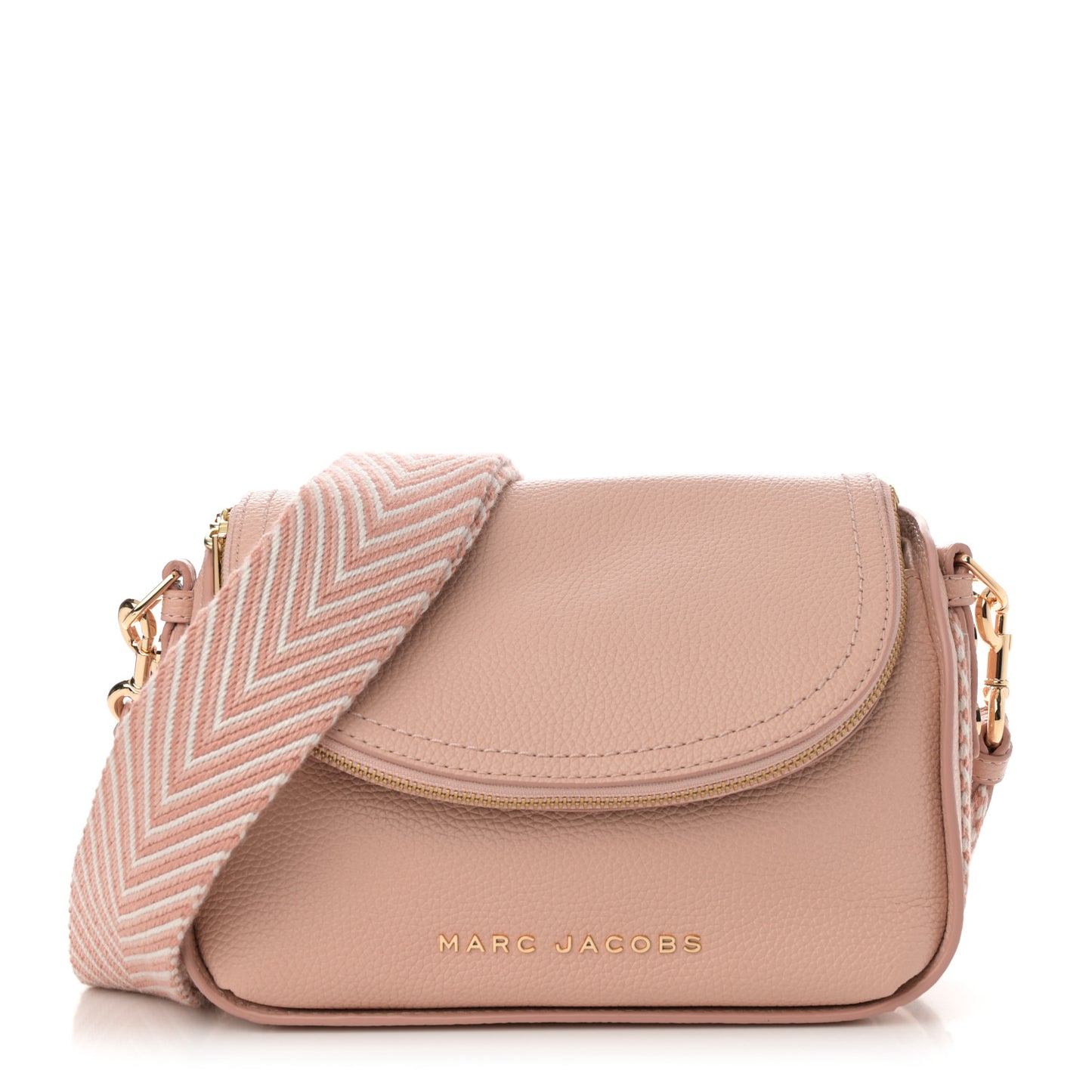 Calfskin Mini The Groove 2.0 Messenger Crossbody Rose