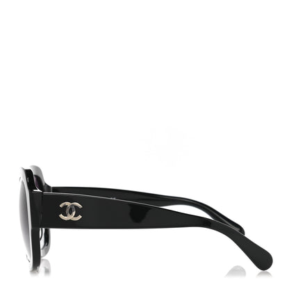 Chanel Acetate CC Sunglasses 5373 Black 3 of 8