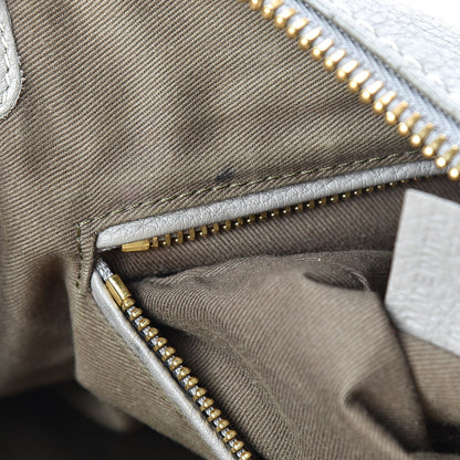 Chloe Calfskin Medium Marcie Satchel Cashmere Grey 11 of 19