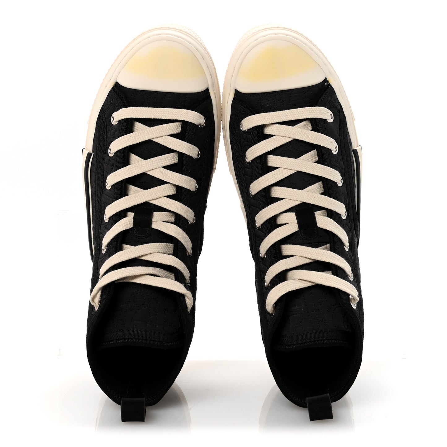 Oblique Kumo Mens B23 High Top Sneakers 40 Black Beige