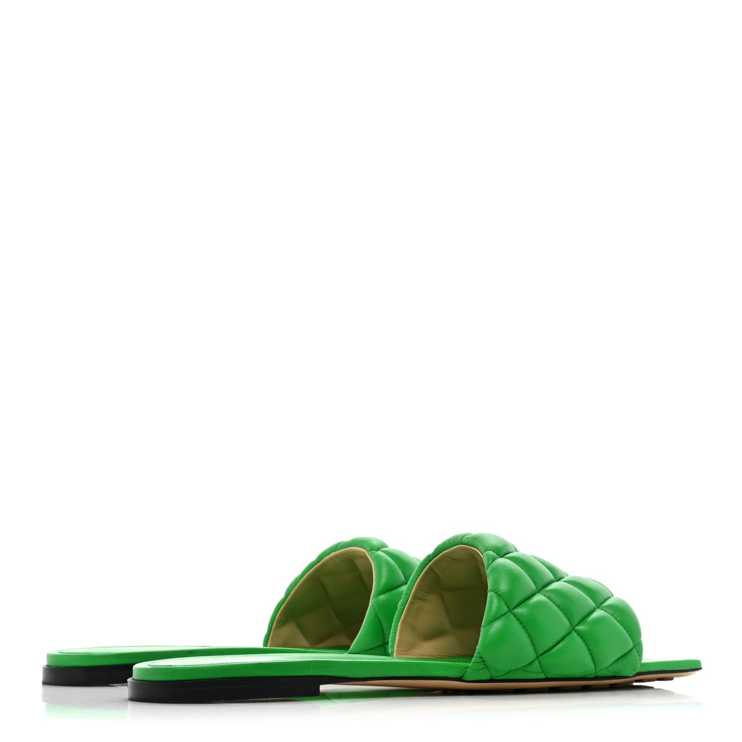 Nappa Matelasse Padded Flat Sandals 40 Parakeet 40 Parakeet