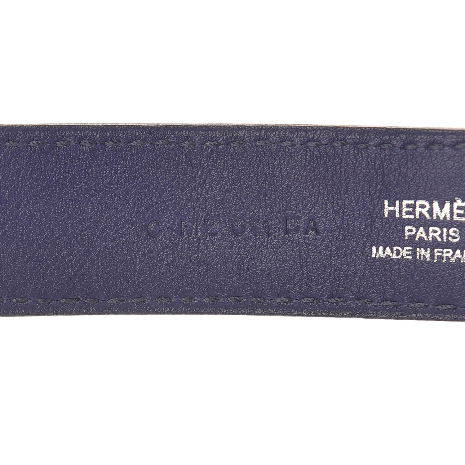 Hermes Swift Studded Carnaby Losange Shoulder Strap Bleu Encre 4 of 5