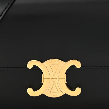 Celine Shiny Calfskin Teen Triomphe Black 7 of 11