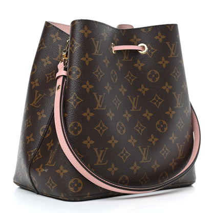 Louis Vuitton Monogram Neonoe MM Rose Poudre 3 of 8