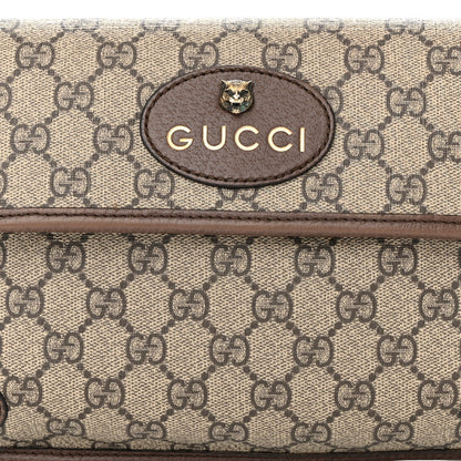 Gucci GG Supreme Monogram Neo Vintage Web Belt Bag Brown 9 of 15