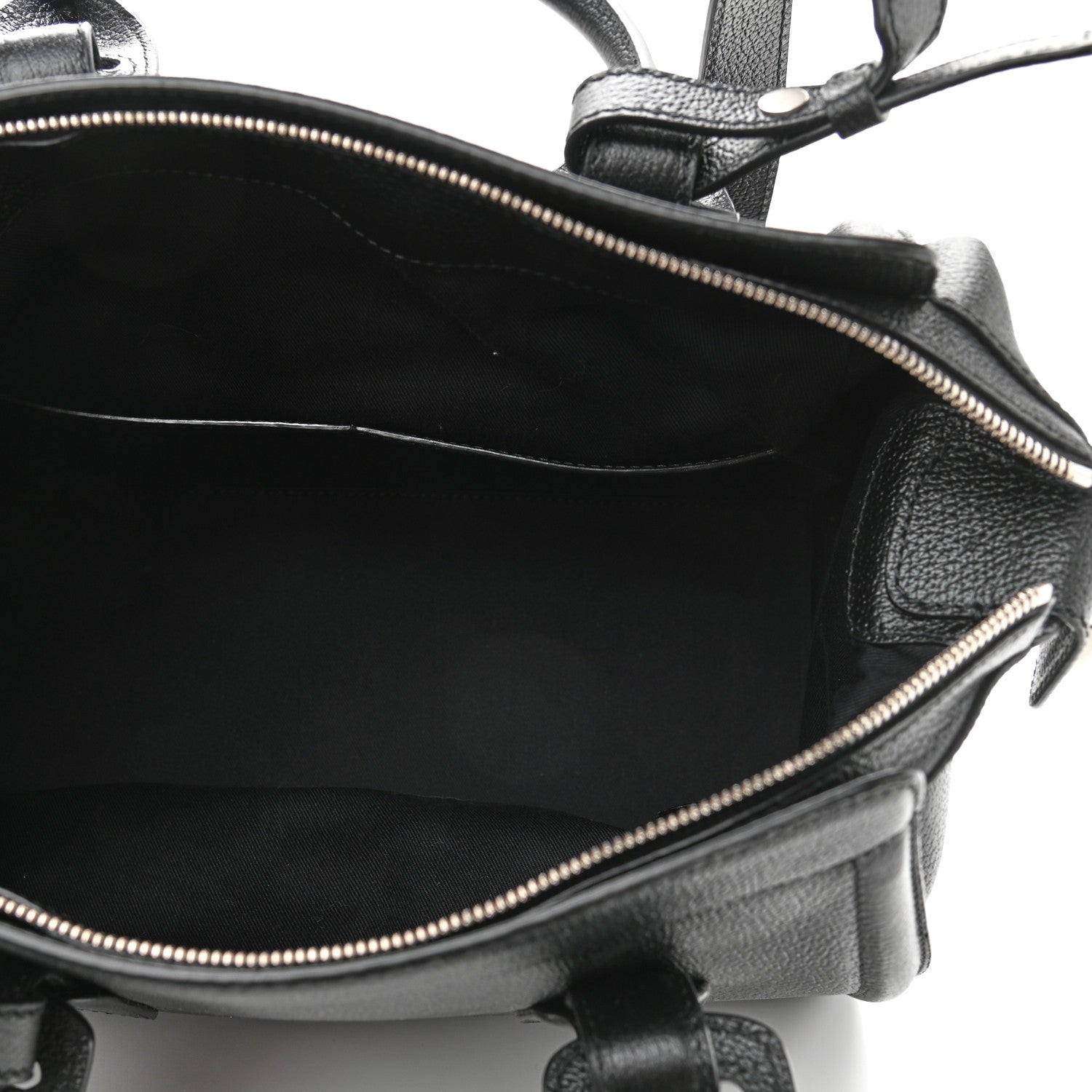 Balenciaga Grained Calfskin Monday Bowler S Black 5 of 11