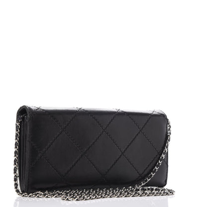 Chanel Lambskin Ultimate Stitch Clutch Flap Black 3 of 7