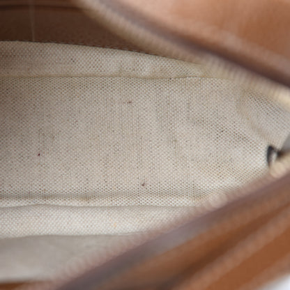 Gucci Monogram Mini Bree Messenger Bag Beige Tabacco 9 of 14