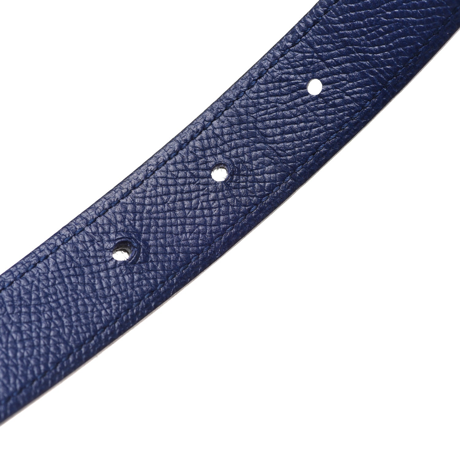Hermes Swift Epsom 24mm Mini Constance H Belt 90 Black Bleu Saphir 3 of 10