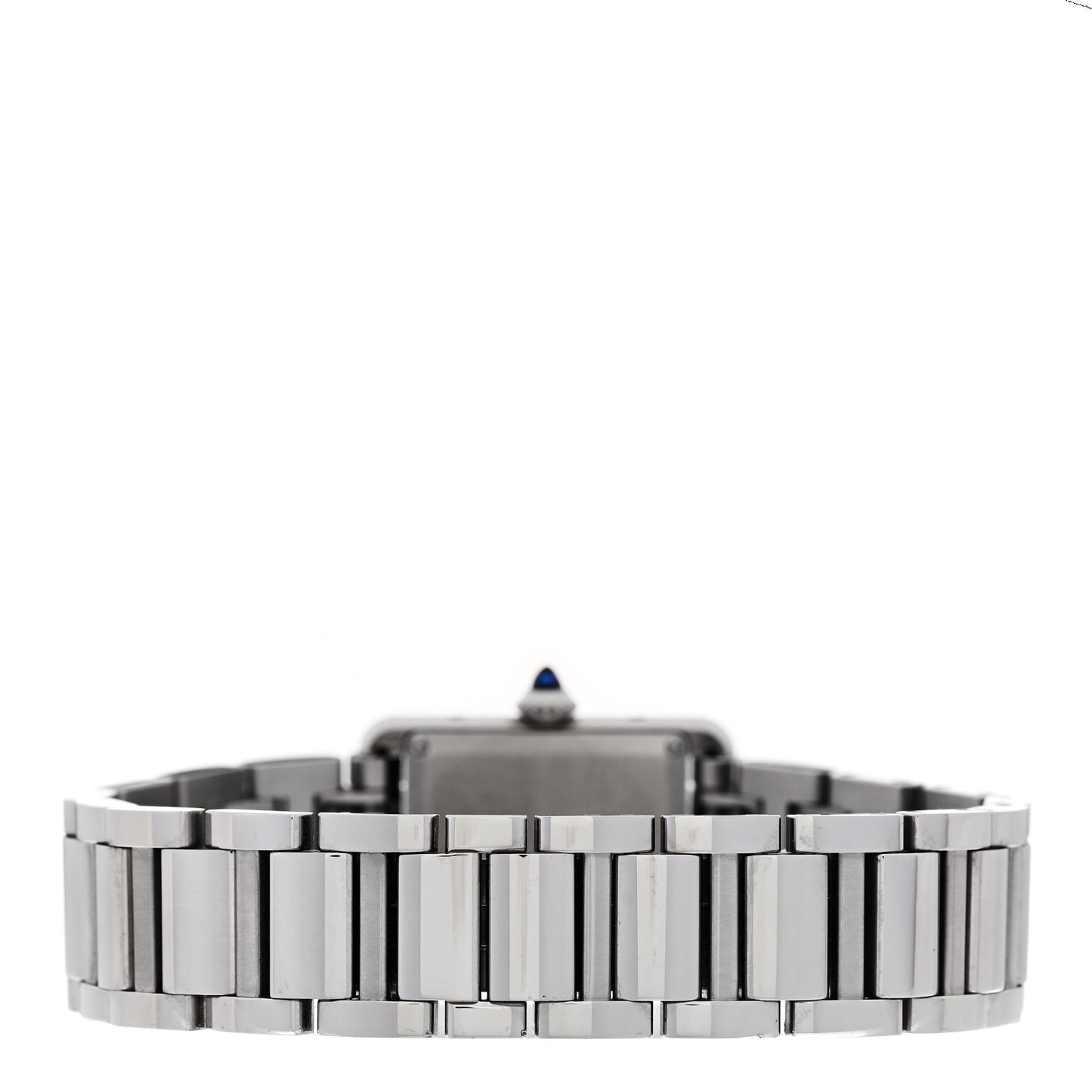 Stainless Steel 22mm Tank Must Quartz Watch
